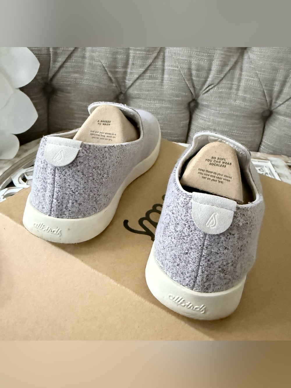 Allbirds Tree Loungers Navy Night Slip On Sneakers Shoes Women’s 7 - Picture 7 of 8